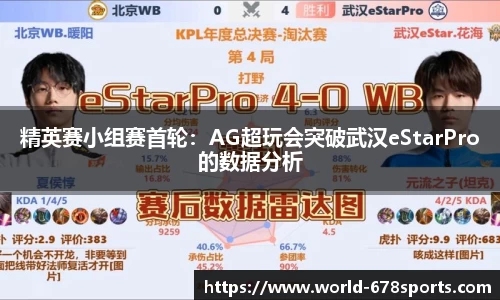 精英赛小组赛首轮：AG超玩会突破武汉eStarPro的数据分析